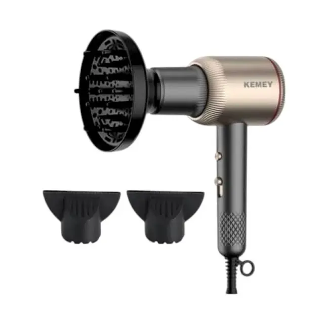 Πιστολάκι μαλλιών - KM-6898 - Kemei - Silver