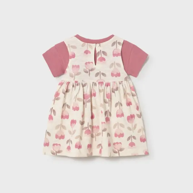 Baby 6 μηνών έως 4 ετών Φόρεμα με ζακετάκι ρουζ - 18M 3