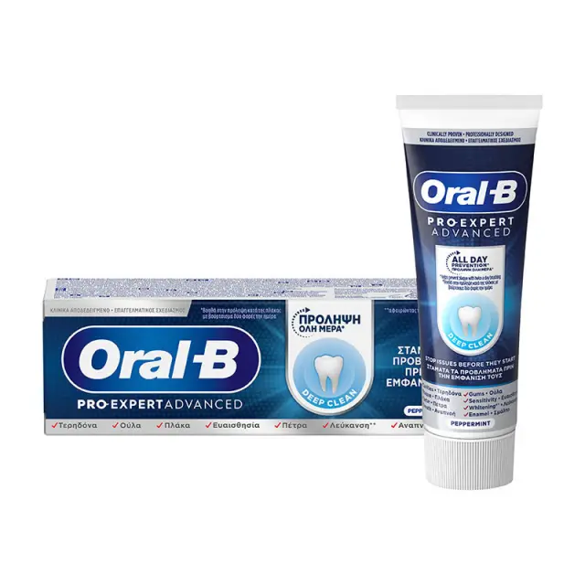 Oral-B Pro Expert Advanced Οδοντόκρεμα για Βαθύ Καθαρισμό 75ml