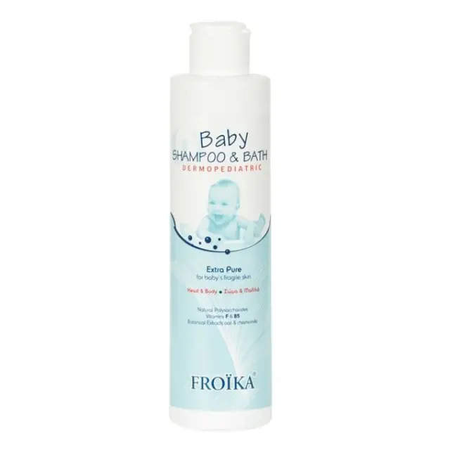 Froika Βρεφικό Σαμπουάν & Αφρόλουτρο 200ml