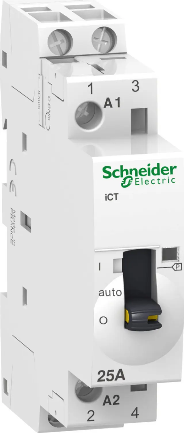 iCT 25A 2NO 230...240V 50Hz MO contact