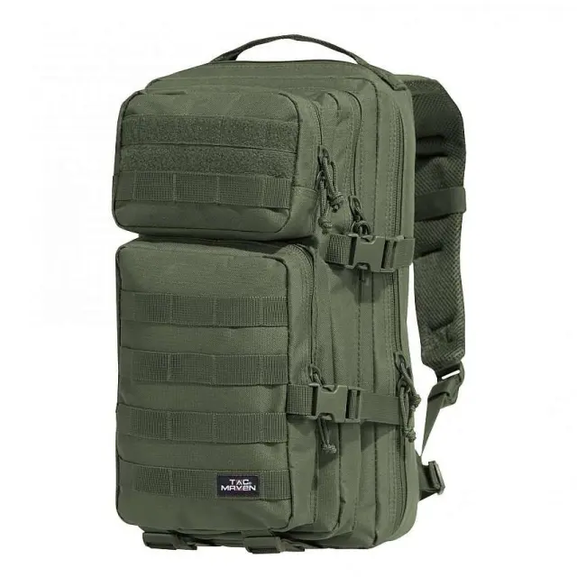TAC MAVEN Assault Small Backpack-Σακίδιο Πλάτης 35 Λίτρων - 06-Χακί-Olive Green
