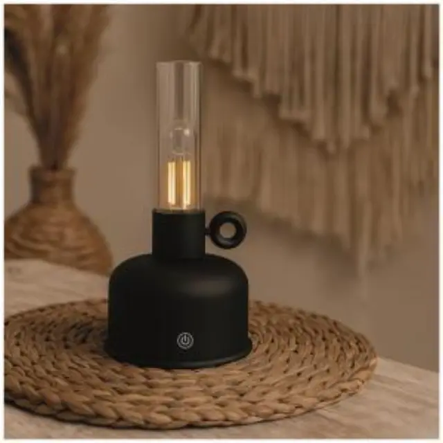 Φωτιστικό LED Forever Light FLR-02 Vintage Petroleum Μαύρο N70789 3