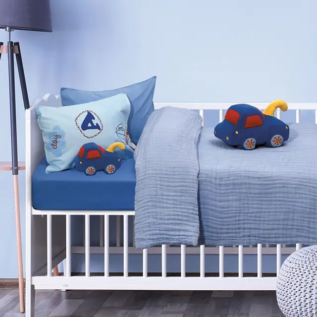 Κουβέρτα Καλοκαιρινή Αγκαλιάς 80x110 Σιελ Das Baby 6475 2