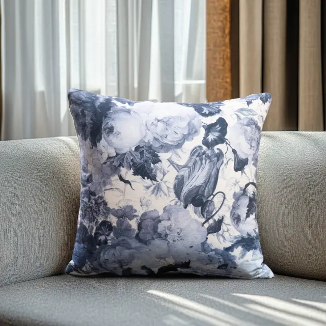 Beauty Home ΜΑΞΙΛΑΡΟΘΗΚΗ ΜΠΛΕ ΛΟΥΛΟΥΔΙΑ 40 x 40 cm