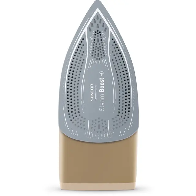 Σίδερo Ατμού Sencor SSI 6110GD 2600W 470ml με Κεραμική Πλάκα Drip-Stop Τεχνολογία και Steam Boost 160g/min Χρυσό 3