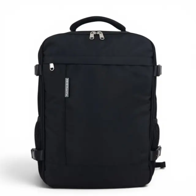 Σακίδιο Πλάτης Ταξιδίου Playfulbags PS2839 Αδιάβροχο Cabin Backpack με Επέκταση Max 30L - Μπορντό 2