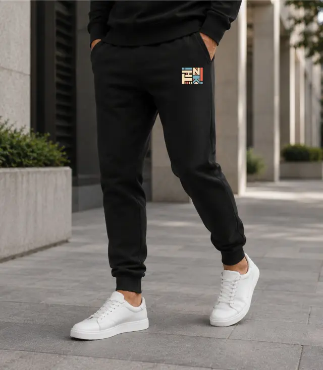 Φόρμα Noshame® Μαύρη με τύπωμα - 3126026 - XXL