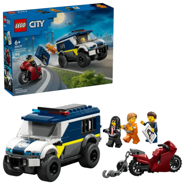 LEGO City Police Prisoner Transport Van για 6+ Ετών 198τμχ 2