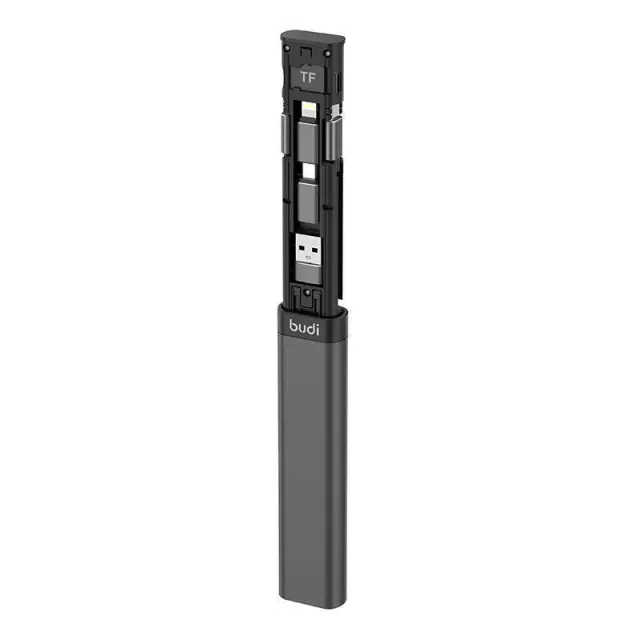 Budi USB to 30-Pin Cable Μαύρο 0.17m (516) 3