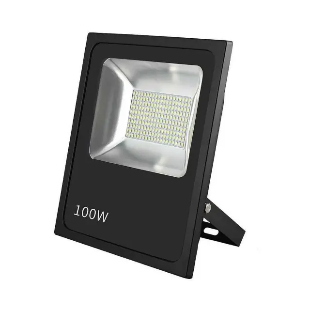 ΠΡΟΒΟΛΕΑΣ SMD LED 100W ΜΑΥΡΟΣ IP65 6000K Μαύρο