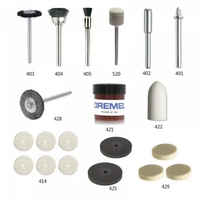 Σετ για Καθάρισμα - Γυάλισμα DREMEL 684 20τεμ. 2