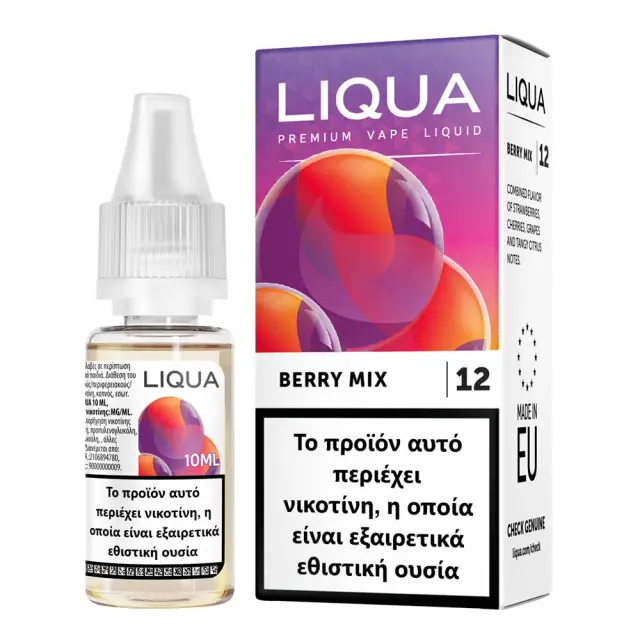 Liqua Berry Mix 12mg 10ml Υγρό Αναπλήρωσης