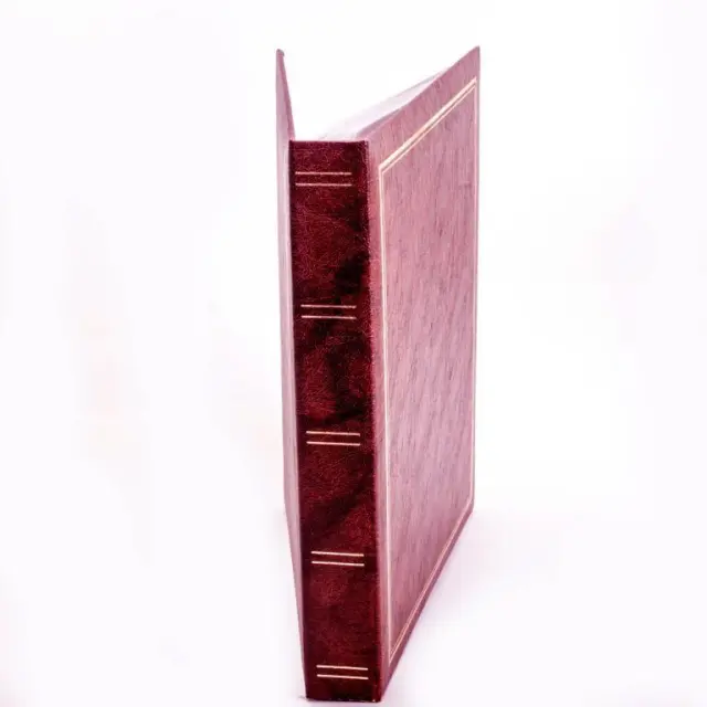 Άλμπουμ με θήκες 27x33cm για 100 φωτογραφίες 15×21 η 15×20 Μπορντό (11120) 2
