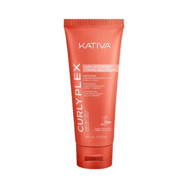 KATIVA CURLY PLEX CURL ACTIVATOR STRONG GEL-CREAM 240ML