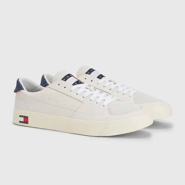 Sneaker Tommy Hilfiger Essential Badge EM0EM01106-YBL Εκρού - 41 3