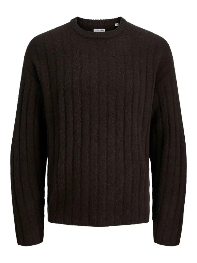 JJEBRADLEY CARTER KNIT CREW NECK LN Delicioso