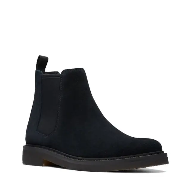 Clarks Clarkdale Easy Black black suede - 44.5 3
