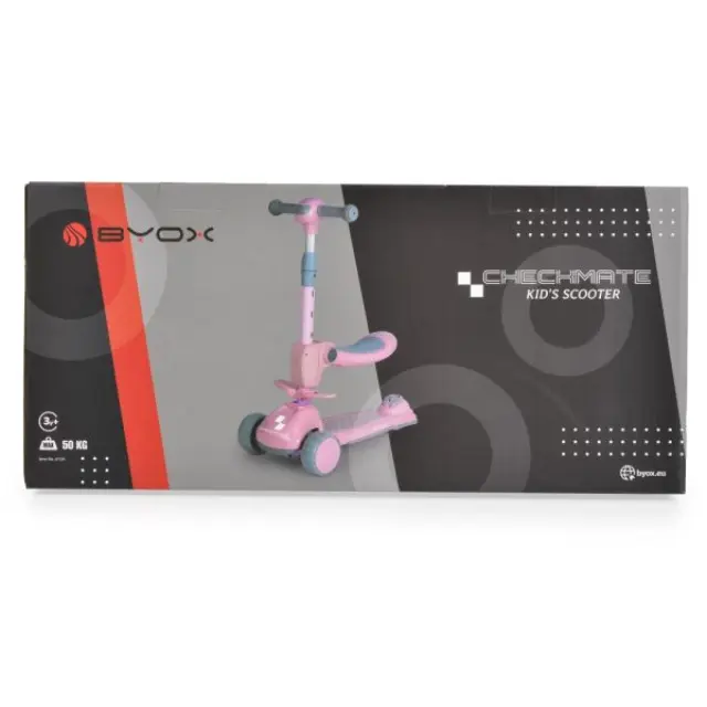 Byox Scooter Checkmate Royal White 3800146229627 3