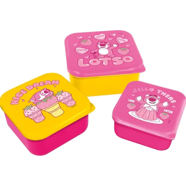 Φαγητοδοχεία σετ 3 τμχ TOY STORY - Lotso - Snack Boxes - 3 pcs 56033578
