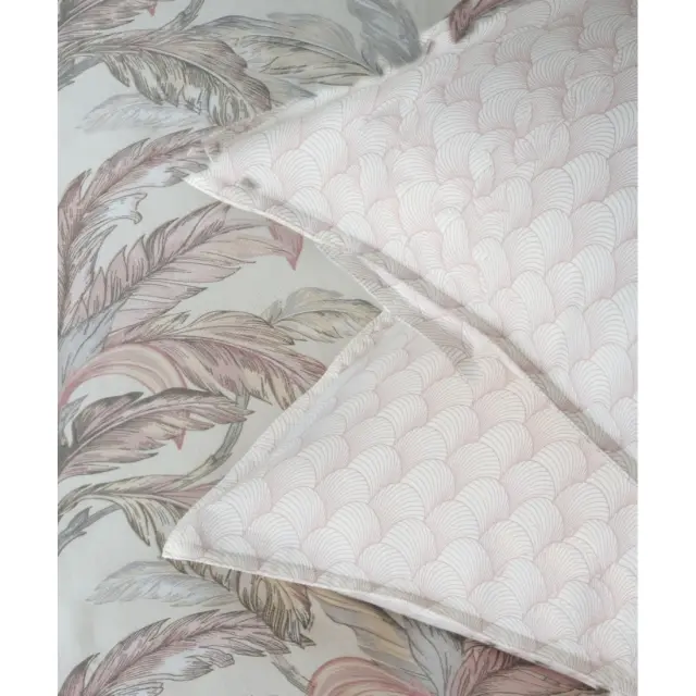 Σετ Μαξιλαροθήκες 2 Τεμαχίων Kentia Kernel 20A Cream-Pink 50x70 2