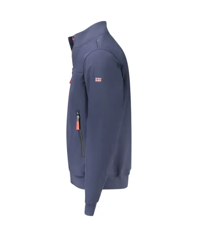 Norway Nautical School - Ανδρικό Μπουφάν Soft Shell 849139-NAVY10 Μπλε Σκούρο - M 3