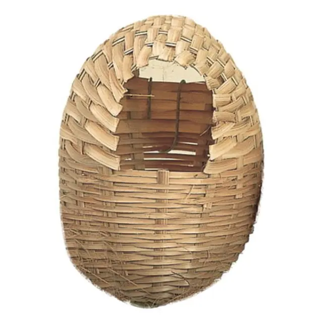 Ψάθινη φωλιά εξωτικών πτηνών 12x16cm