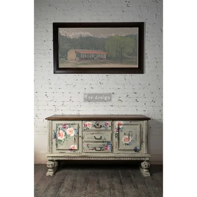 Χαρτί Decor Transfer Prima Re-Design, Watercolor Bloom, 61x89cm 2