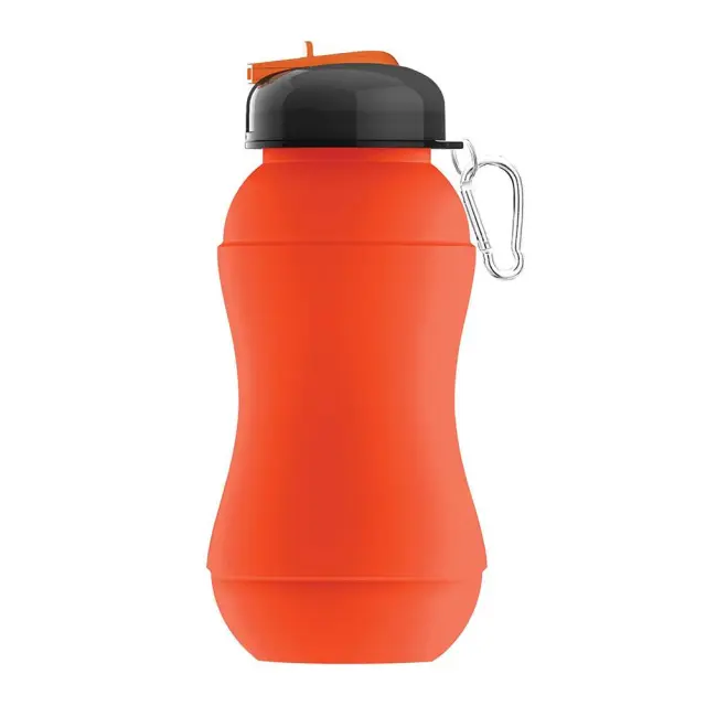 Υδροδοχείο ASOBU SILI-SQUEEZE Πορτοκαλί 700ml