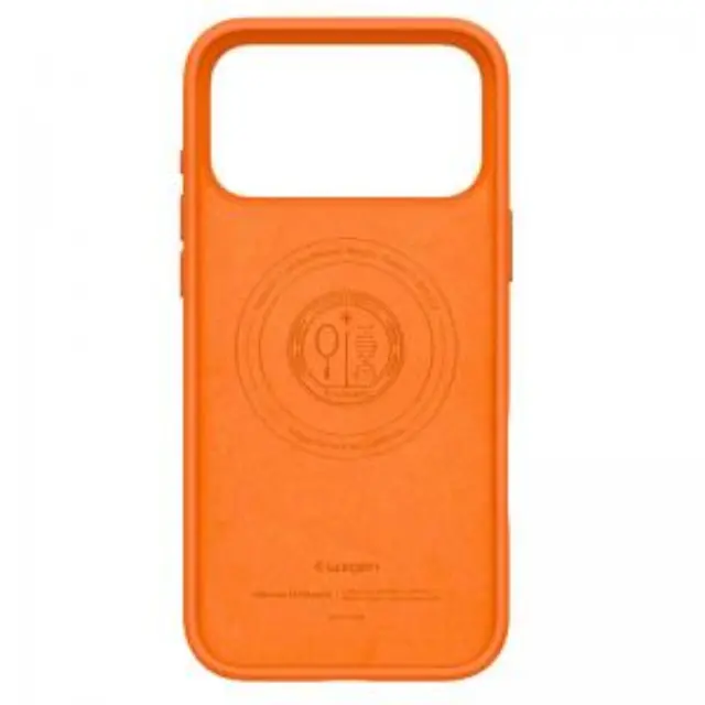 Θήκη Σιλικόνης Spigen Apple iPhone 18 Pro Max/ 17 Pro Max MagSafe Silicone Fit Πορτοκαλί N70542 2