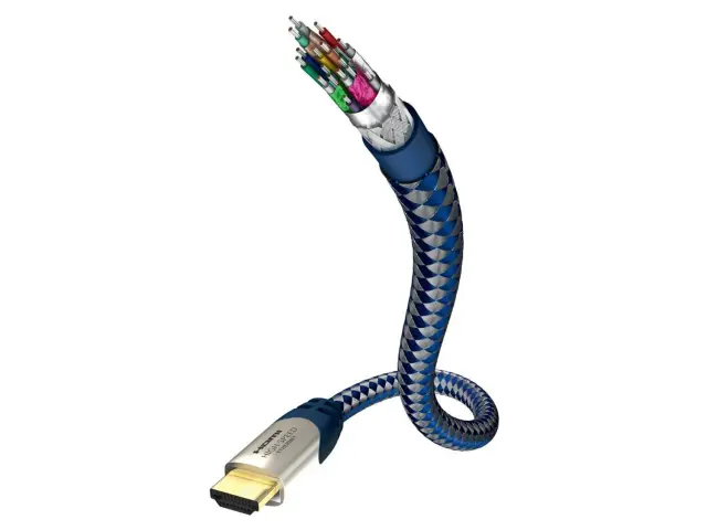 in-akustik Premium HDMI Cable w. Ethernet 0,75 m