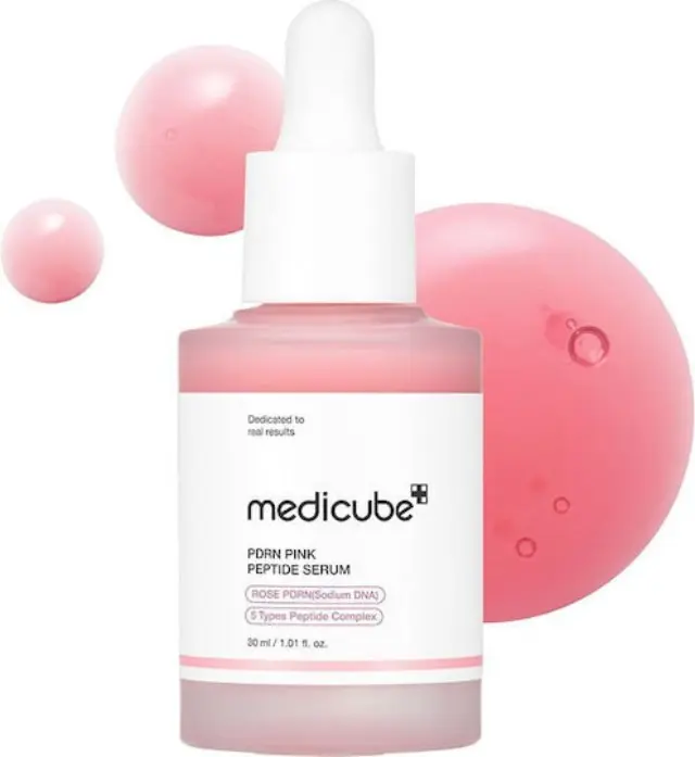 Medicube PDRN Pink Peptide Serum Αντιγηραντικός Ορός με PDRN Σολωμού και Πεπτίδια, 30ml