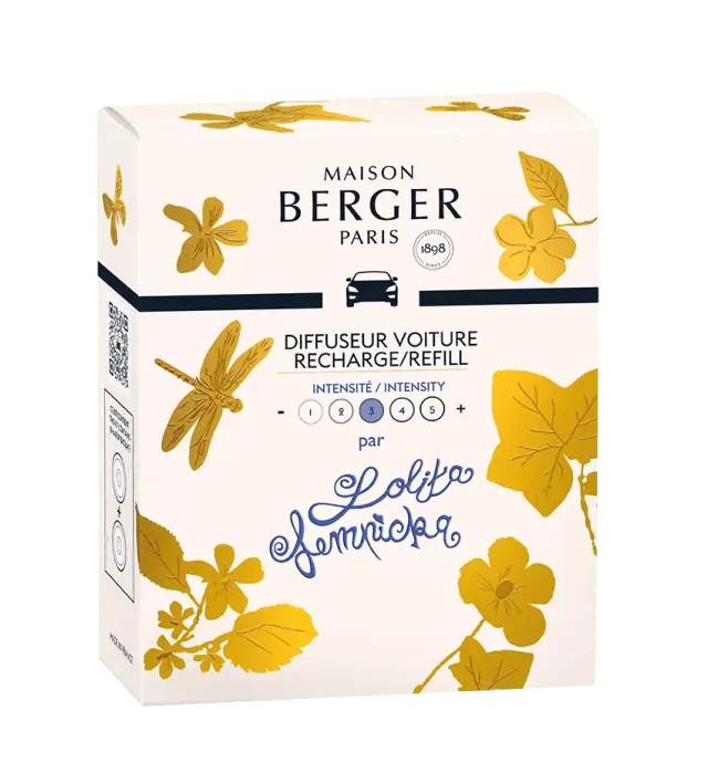 Maison Berger Paris Car Diffuser Refill Σετ 2 Κεραμικών Ανταλλακτικών αρωματισμού Αυτοκινήτου Lolita Lempicka 3