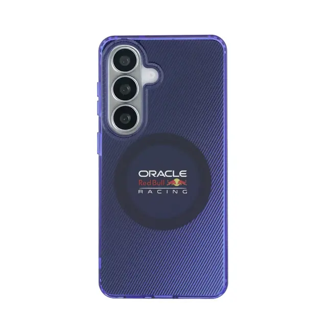 Red Bull PC Double Layer Blended Lines Magnetic Case for Samsung Galaxy S26 Navy 3