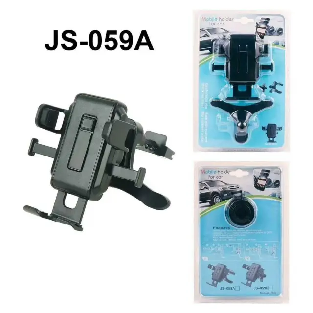 Βάση στήριξης smartphone αυτοκινήτου - JS-059-A - 812723 - Black 2