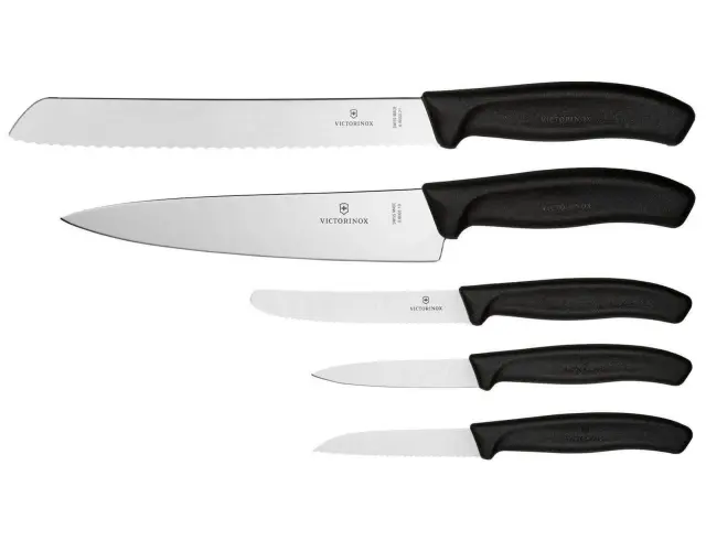 Σετ Μαχαίρια Victorinox Swiss Classic - Black - 5 τεμάχια - Σε συσκευασία δώρου6.7133.5G 2