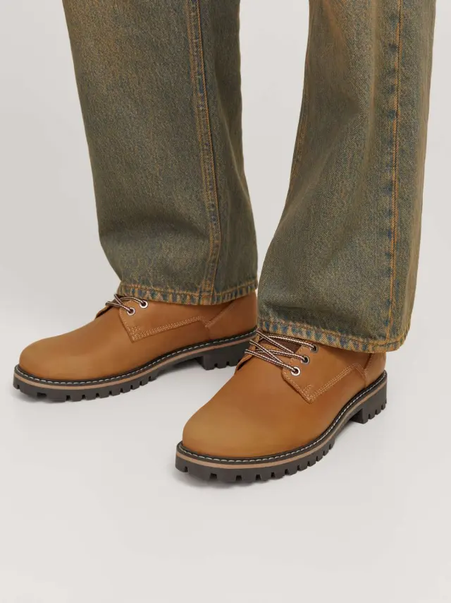 JFWQUEENSWAY LEATHER BOOT SN Honey - 44 2
