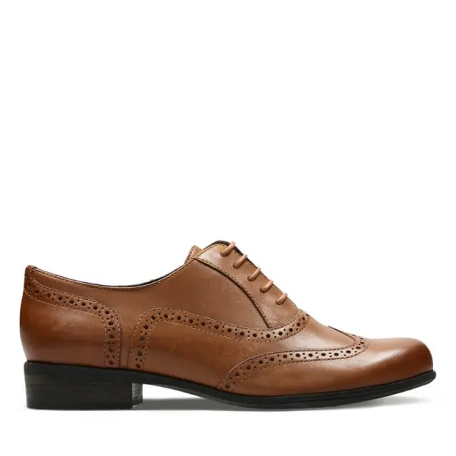 Clarks Hamble Oak Dark Tan Dark Tan Leather - 37.5 2