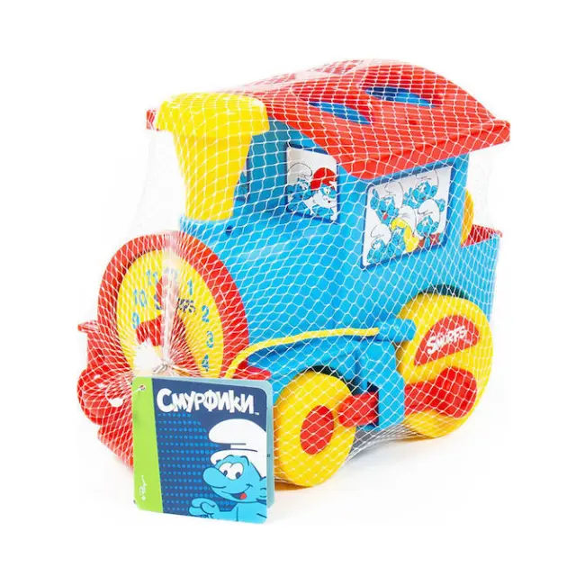 Κλικ για Μεγέθυνση Τρενάκι Ταξινόμησης The Smurfs Loco Polesie 4810344064363 3