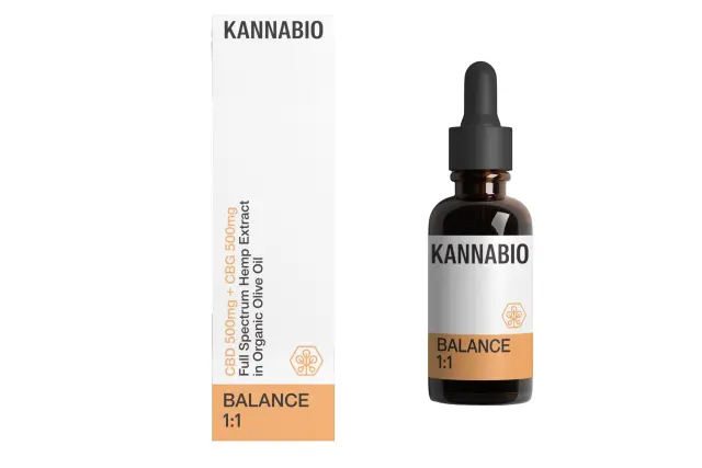 BALANCE 1:1 (CBD 500MG + CBG 500MG) 10ML 2