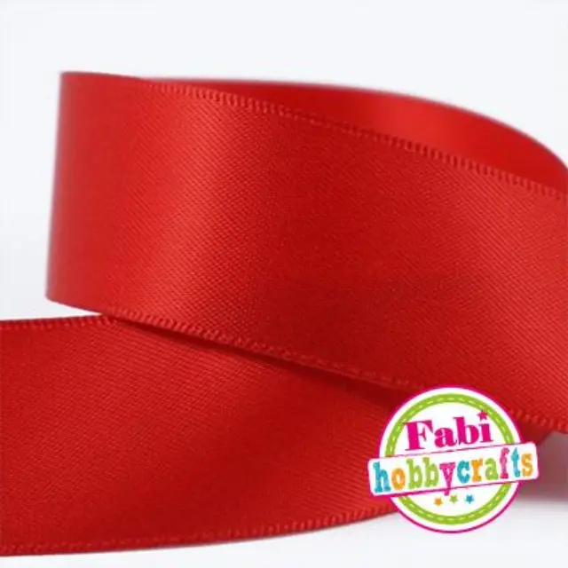 Κορδέλα Fabi Σατέν 20mm x 50y Κόκκινο