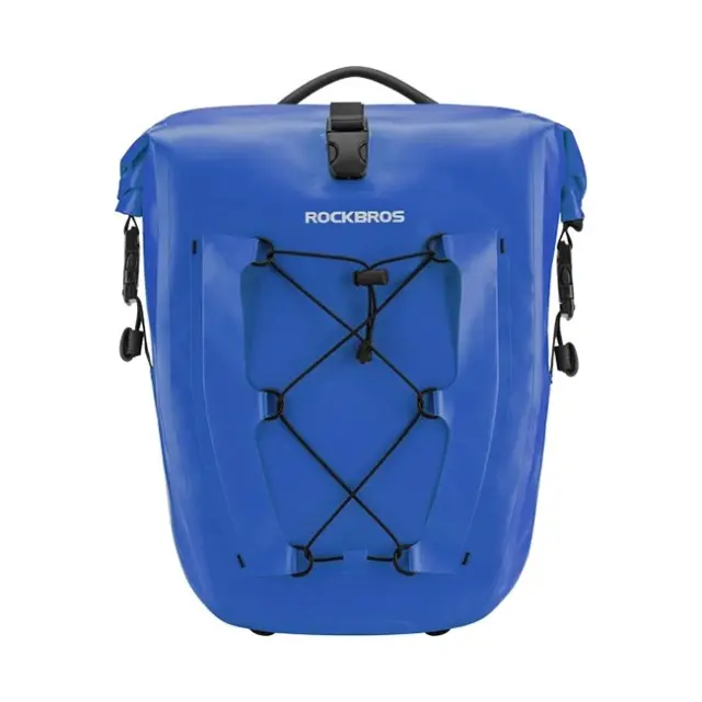 Rockbros Waterproof Bicycle Bag 25-32L Blue