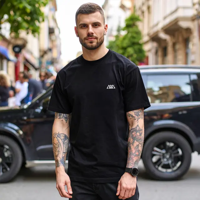 T-shirt Noshame® Μαύρο - 132401 - XXL