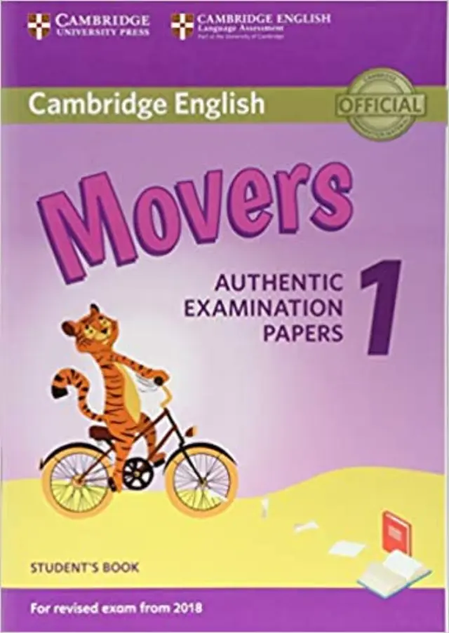 CAMBRIDGE YOUNG LEARNERS ENGLISH TESTS MOVERS 1 SB (FOR REVISED EXAM FROM 2018) N/E