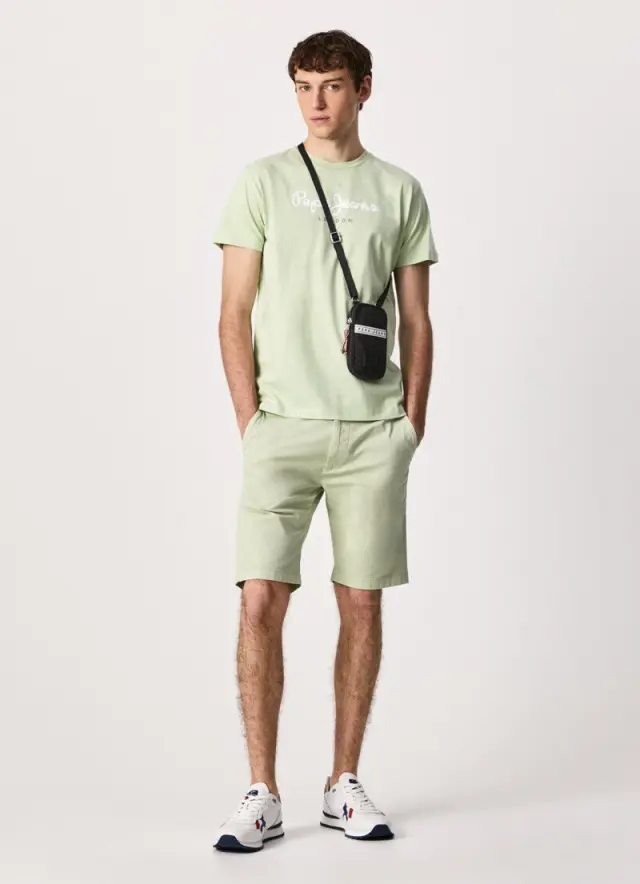 PEPE JEANS E2 EGGO N ΑΝΔΡΙΚΗ ΜΠΛΟΥΖΑ - 608 OLIVE 3