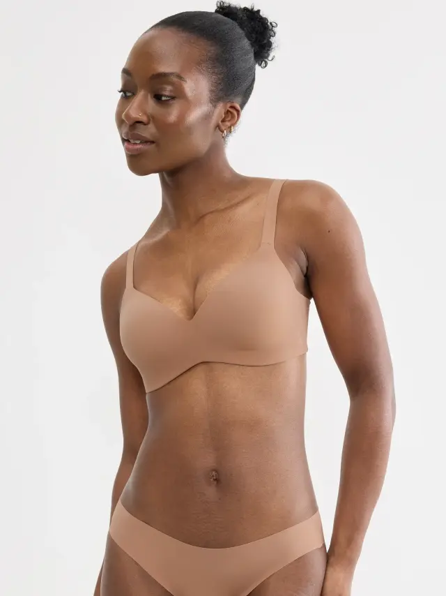 Sloggi Σουτιέν Zero Feel 2.0 The Up TShirt Bra Μπεζ 3