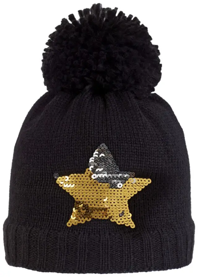 Elsa Hat J Black Stars Παιδικό Σκουφί Cairn - 1429379-02