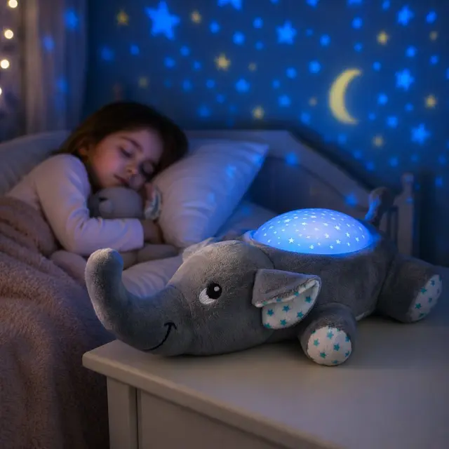 Mikamax® Stars Elephant Projector 2