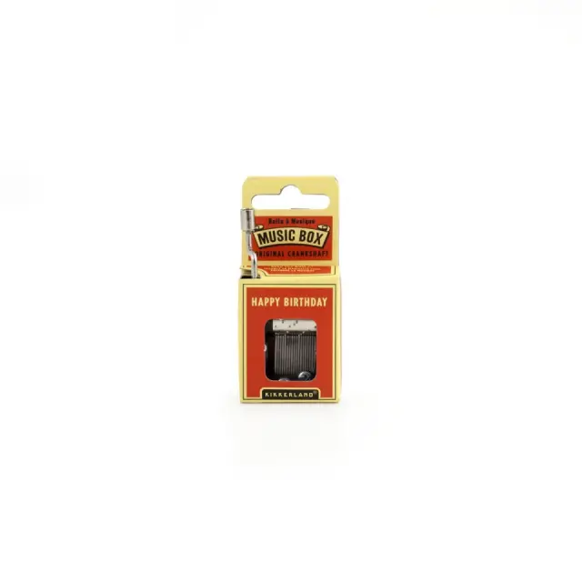 Happy Birthday Crank Music Box (1201- Gadgets