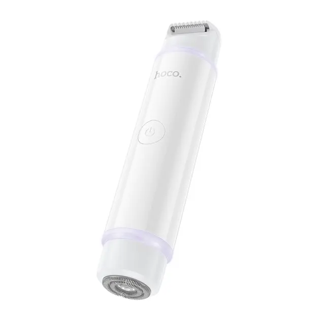 Hoco HP81 Επαναφορτιζόμενο Ladies Shaver 2 σε 1 6000rpm 400mAh IPX6 Κατάλληλο για Χρήση σε όλο το Σώμα Λευκό